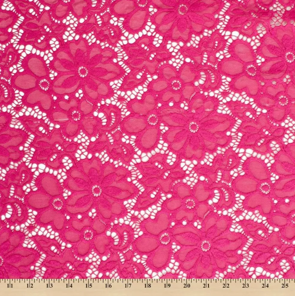 Fabric Wholesale Direct Floral Florence Stretch Lace Fabric