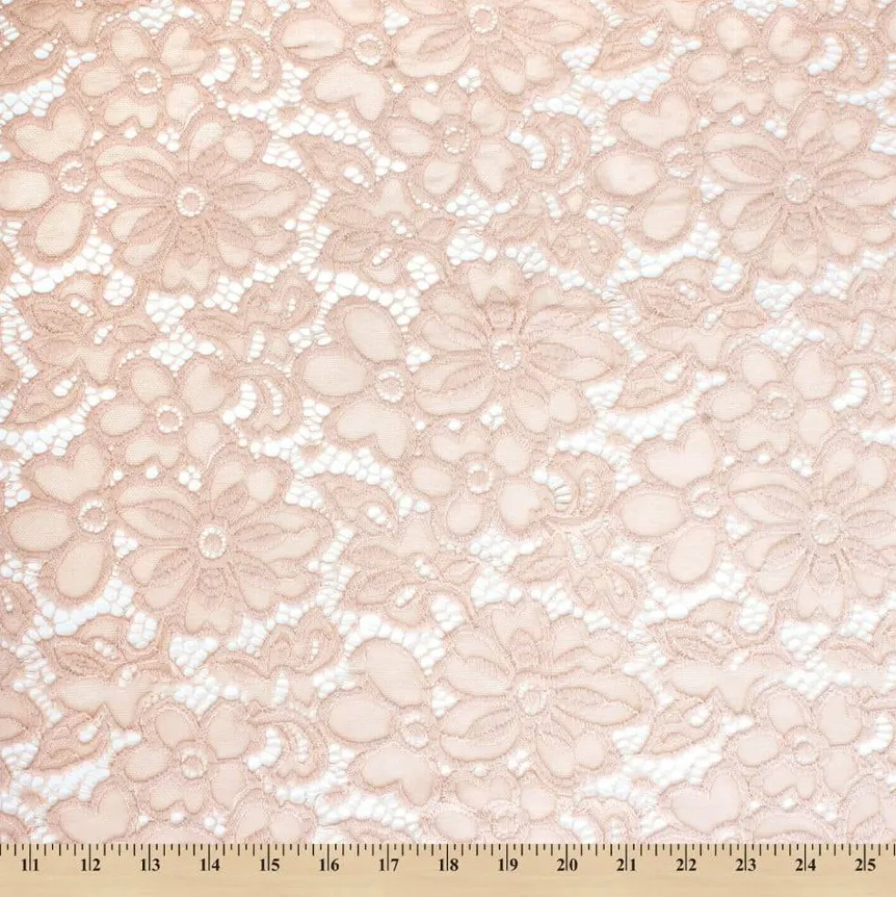 Fabric Wholesale Direct Floral Florence Stretch Lace Fabric