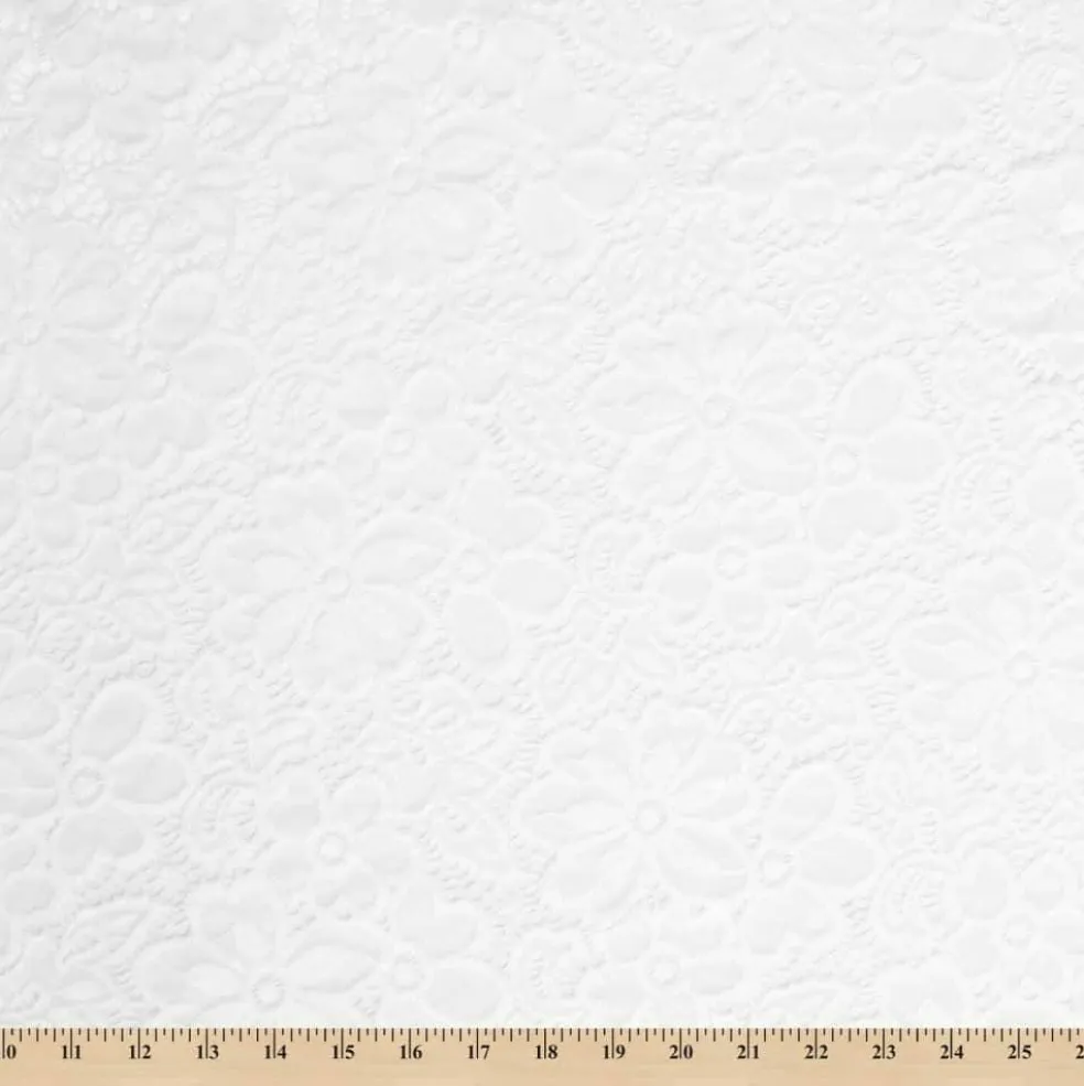 Fabric Wholesale Direct Floral Florence Stretch Lace Fabric