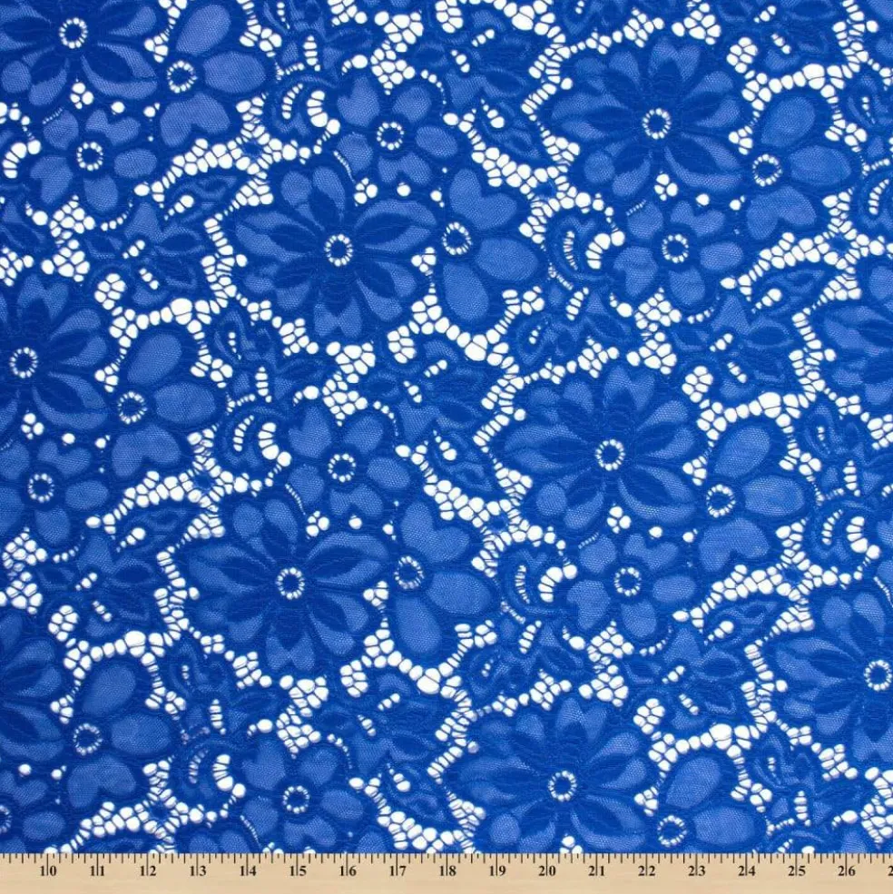 Fabric Wholesale Direct Floral Florence Stretch Lace Fabric