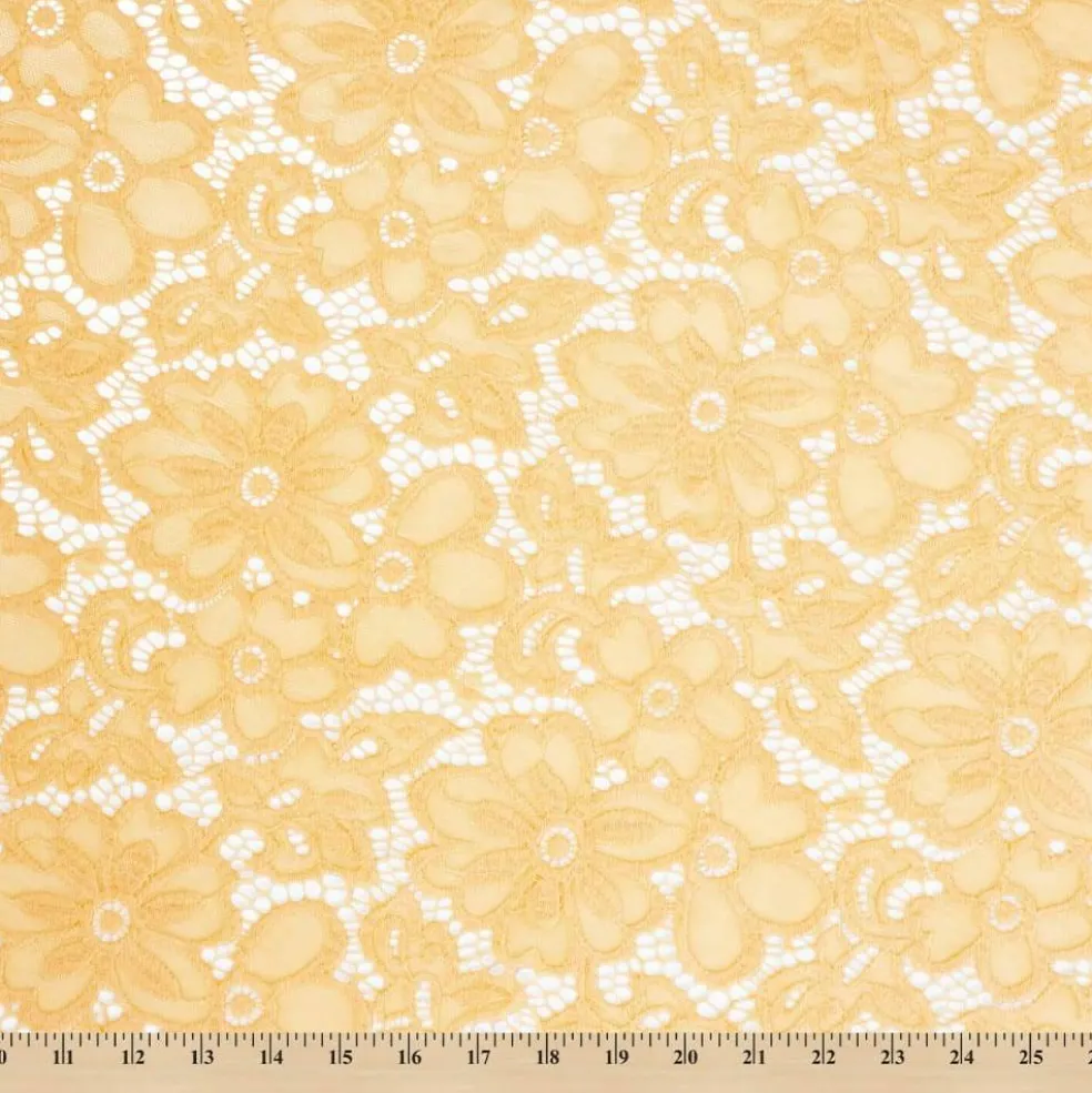Fabric Wholesale Direct Floral Florence Stretch Lace Fabric