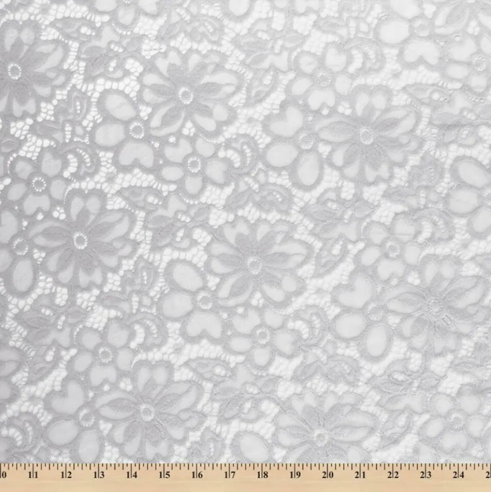 Fabric Wholesale Direct Floral Florence Stretch Lace Fabric