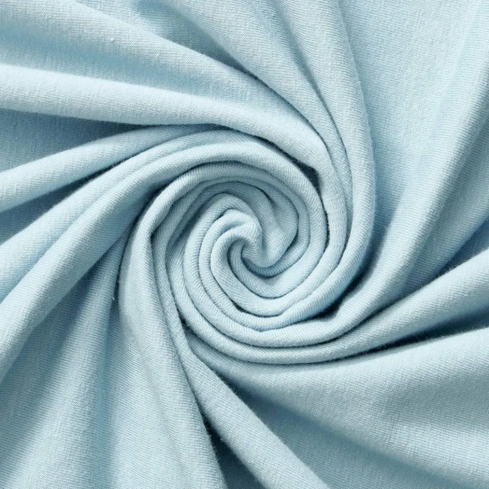 Fabric Wholesale Direct Soft Texture Stretch Cotton Spandex Jersey Fabric