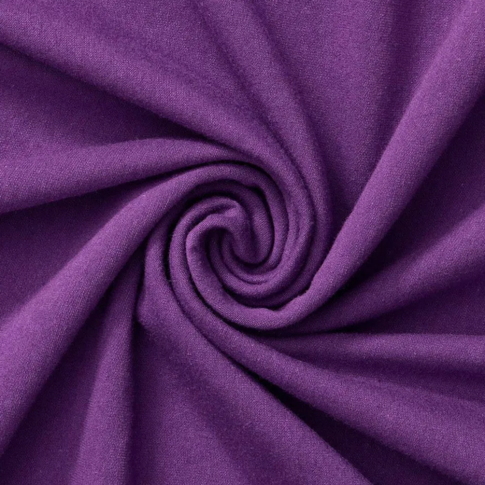Fabric Wholesale Direct Soft Texture Stretch Cotton Spandex Jersey Fabric