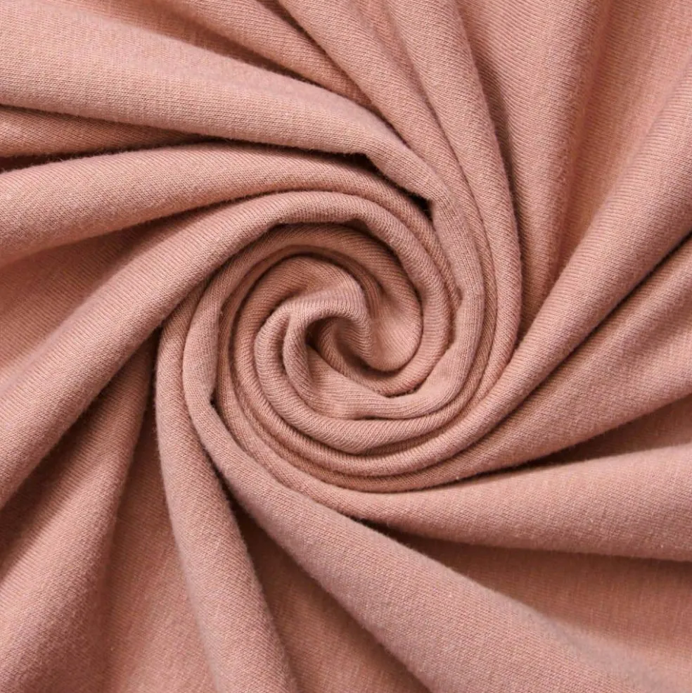 Fabric Wholesale Direct Soft Texture Stretch Cotton Spandex Jersey Fabric