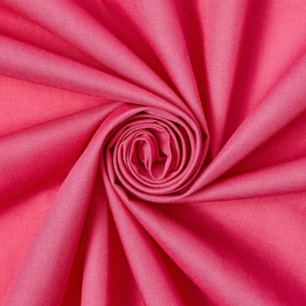 Fabric Wholesale Direct Solid Lightweight Cotton Polyester Blend Broadcloth Fabric