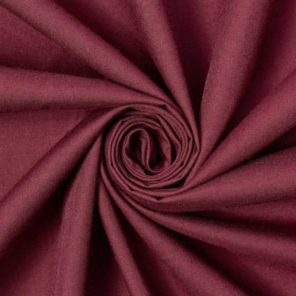 Fabric Wholesale Direct Solid Lightweight Cotton Polyester Blend Broadcloth Fabric
