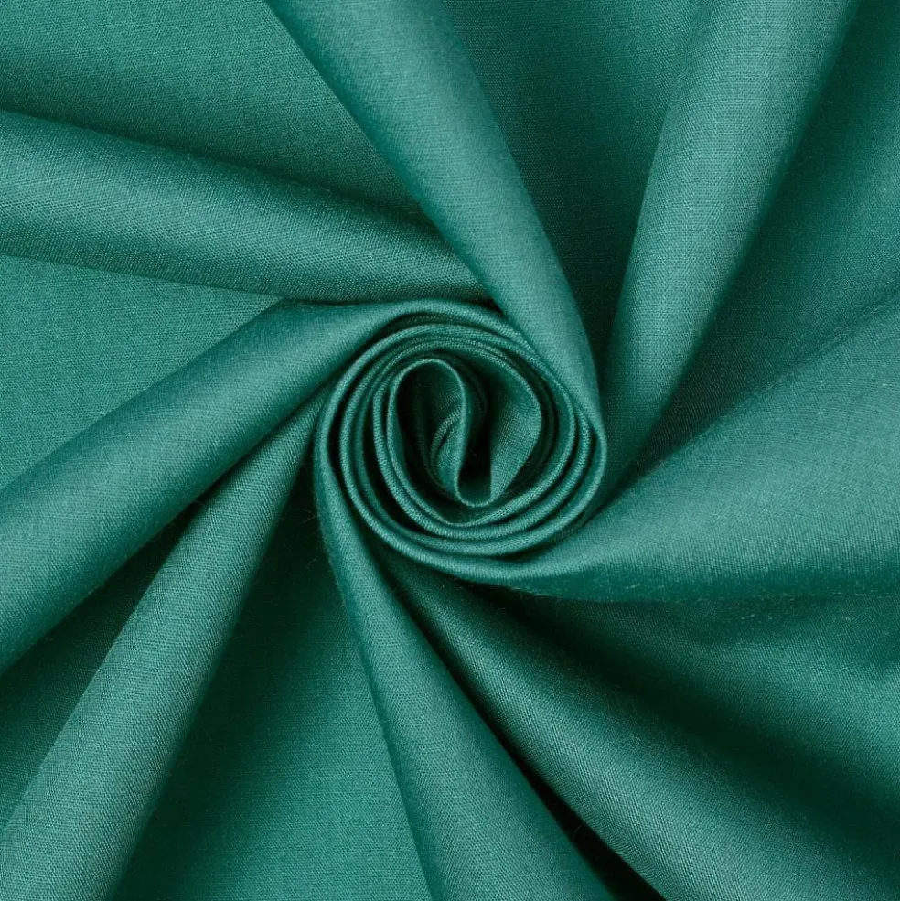 Fabric Wholesale Direct Solid Lightweight Cotton Polyester Blend Broadcloth Fabric