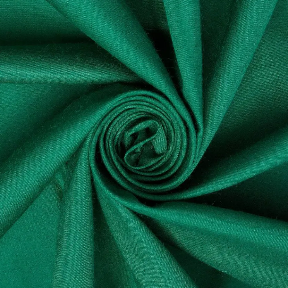 Fabric Wholesale Direct Solid Lightweight Cotton Polyester Blend Broadcloth Fabric