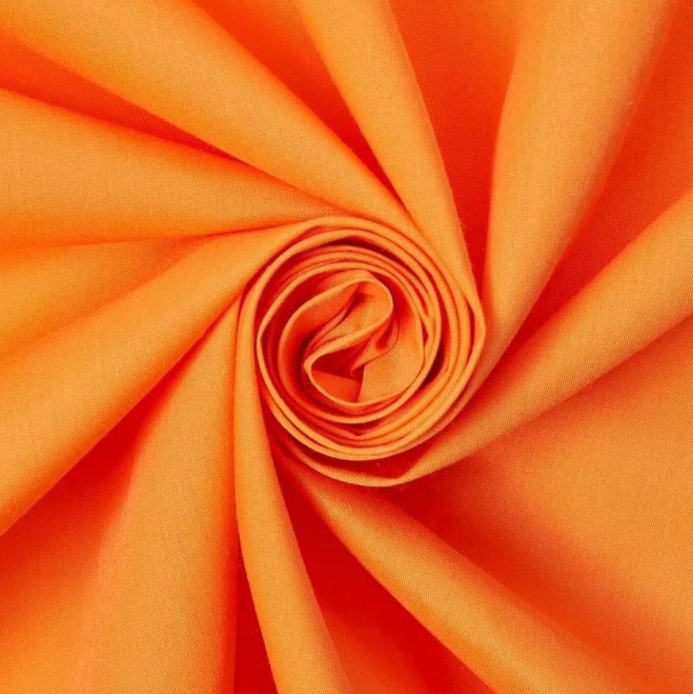 Fabric Wholesale Direct Solid Lightweight Cotton Polyester Blend Broadcloth Fabric