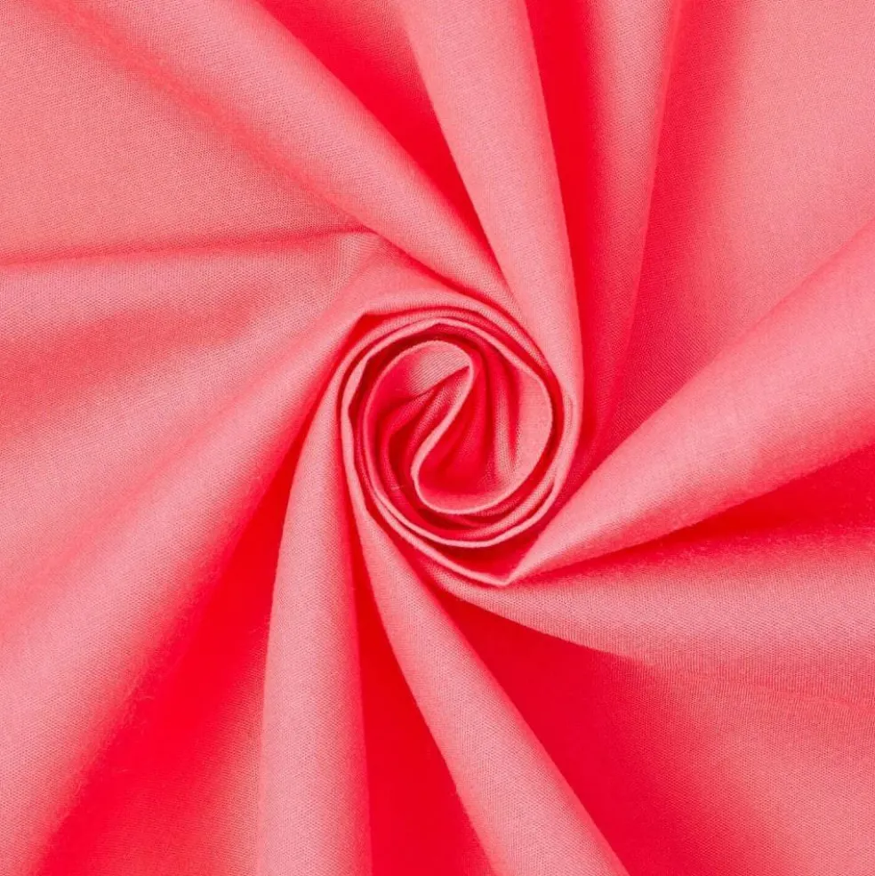 Fabric Wholesale Direct Solid Lightweight Cotton Polyester Blend Broadcloth Fabric