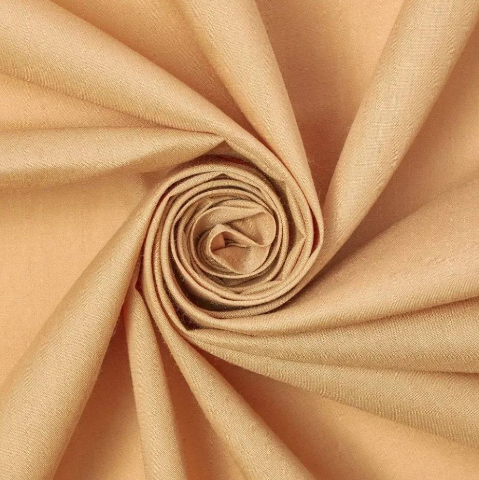 Fabric Wholesale Direct Solid Lightweight Cotton Polyester Blend Broadcloth Fabric