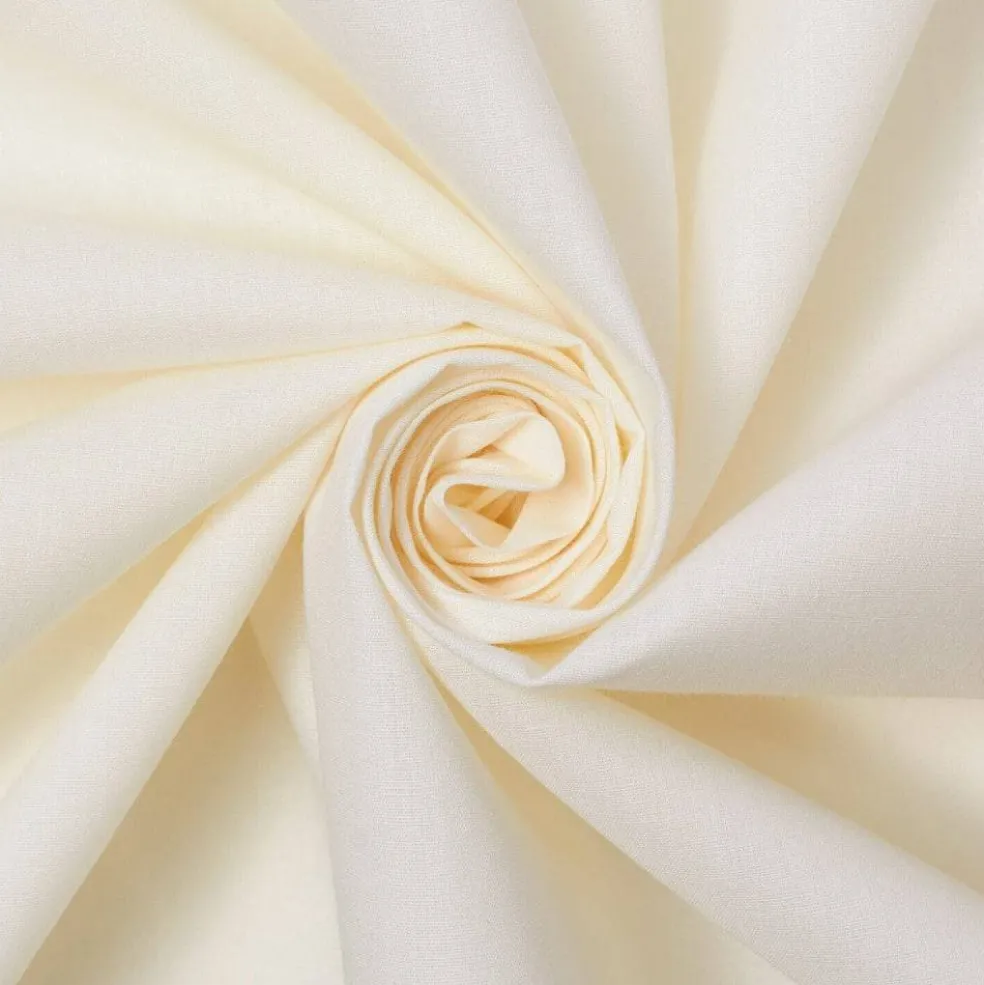 Fabric Wholesale Direct Solid Lightweight Cotton Polyester Blend Broadcloth Fabric