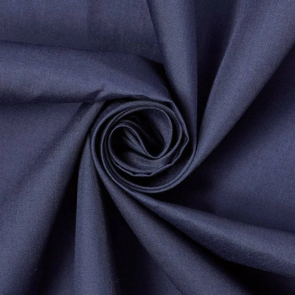 Fabric Wholesale Direct Solid Lightweight Cotton Polyester Blend Broadcloth Fabric