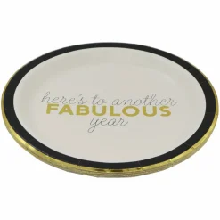 9" Fabulous Year Dinner Plates, 8ct. by Celebrate Itâ„¢