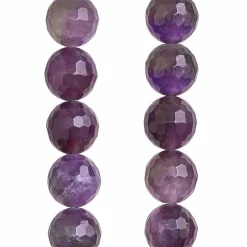 Faceted Amethyst Round Beads, 8mm by Bead Landing™