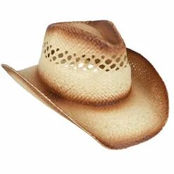 Faded Woven Straw Cowboy Hat by Make Market®