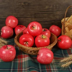 Fake Fruit Artificial Apples, Set of 12