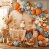 Fall Autumn Balloon Arch Kit, Thanksgiving Themed Party Decorations