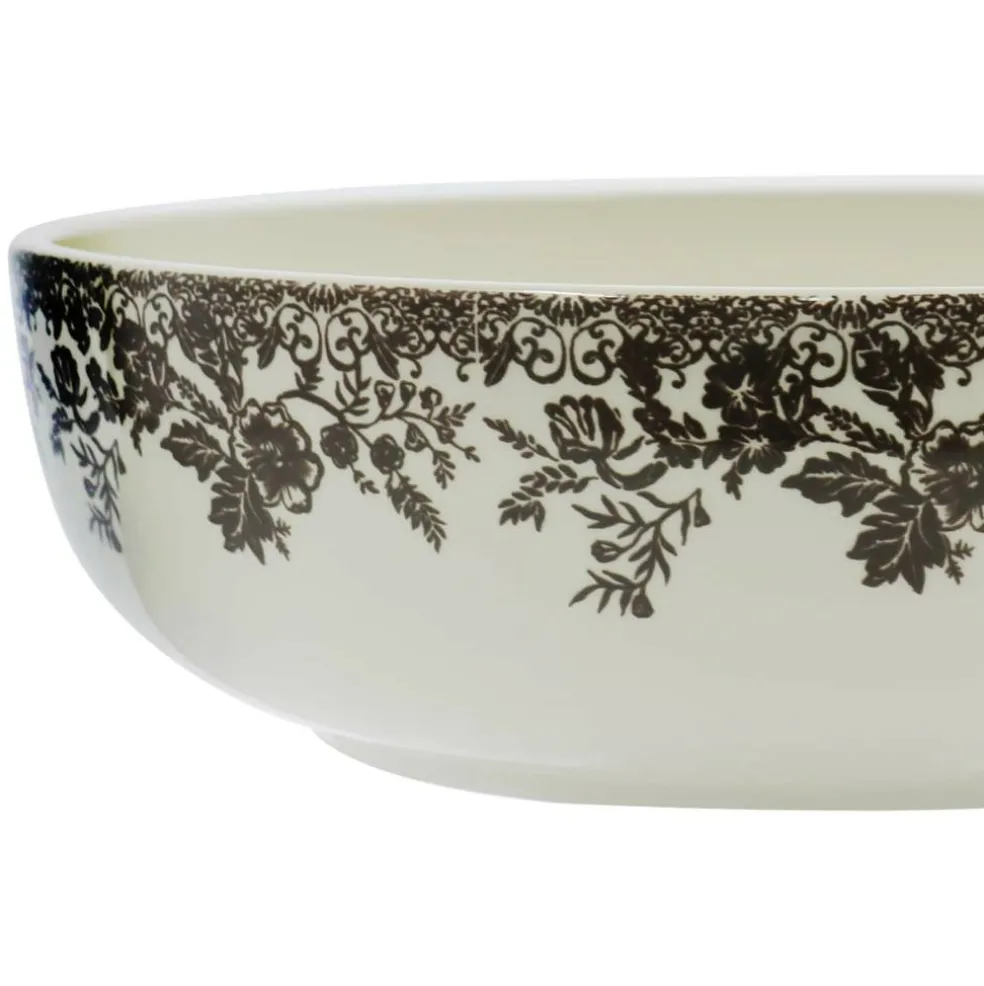 11.7" Fall Floral Ceramic Bowl by Ashland®