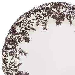11" Fall Floral Ceramic Serving Plate by Ashland®