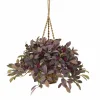 17" Fall Laurel Leaf with Berries Hanging Basket