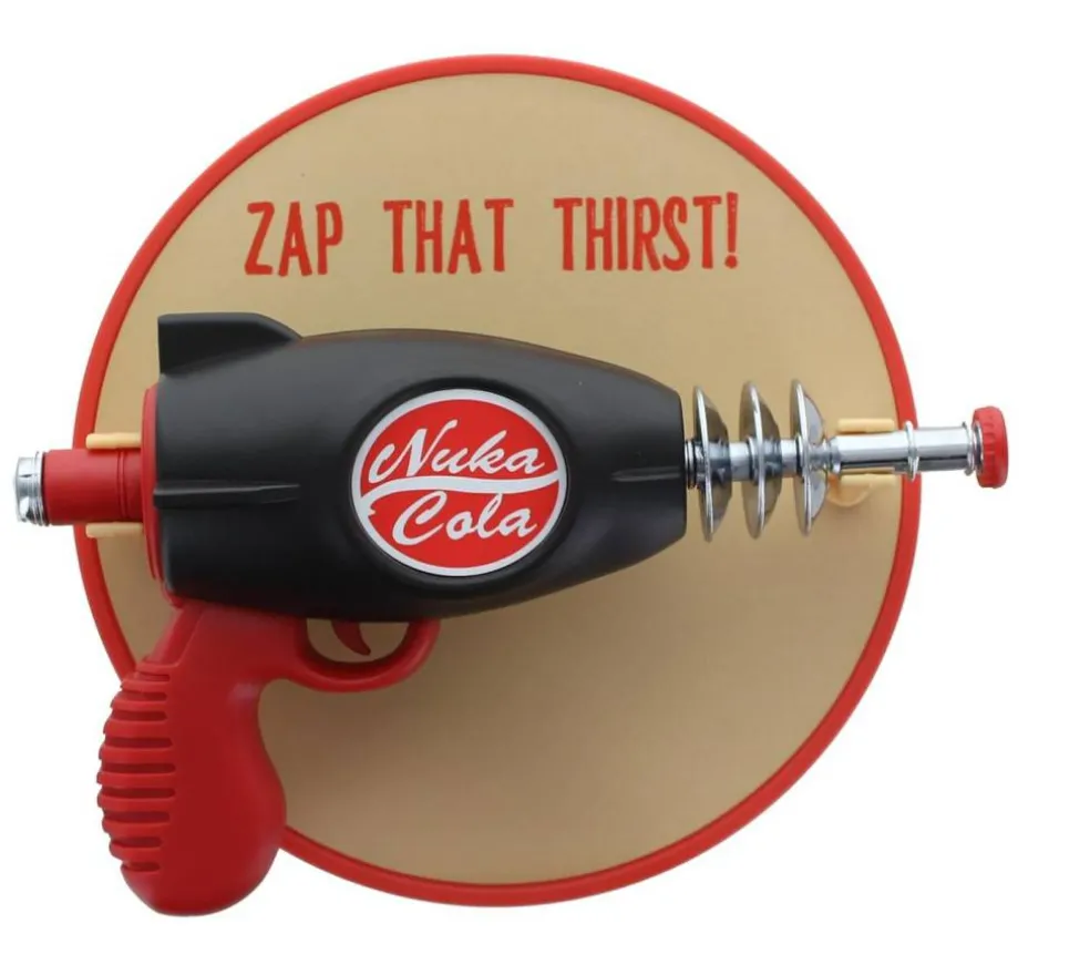 Fallout 5.5 Inch Nuka Cola Blaster Replica w/ Stand