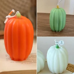 Fall Pumpkin Candle Molds (Oval)