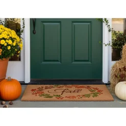 Fall Wreath Doormat