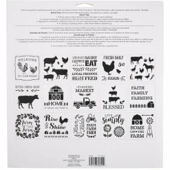 Farmhouse Stencils by Craft Smart®, 12