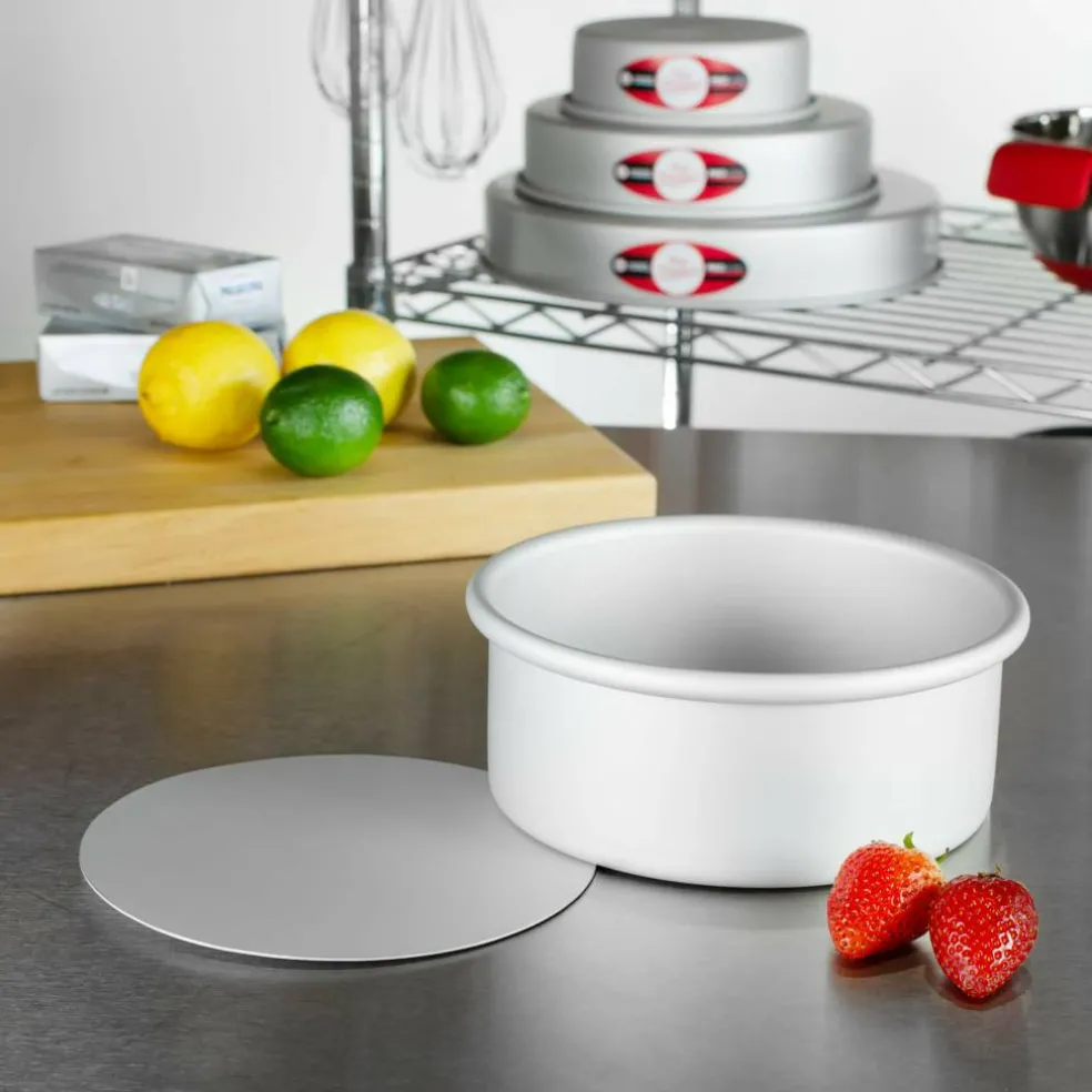 Fat Daddio's® ProSeries 7" x 3" Anodized Aluminum Round Cheesecake Pan