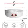 Fat Daddio's® ProSeries 6" x 3" Anodized Aluminum Round Cheesecake Pan