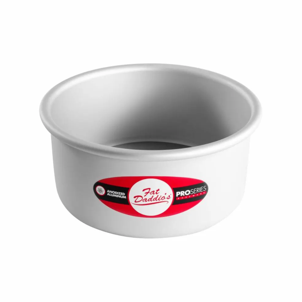 Fat Daddio's® ProSeries 6" x 3" Anodized Aluminum Round Cheesecake Pan
