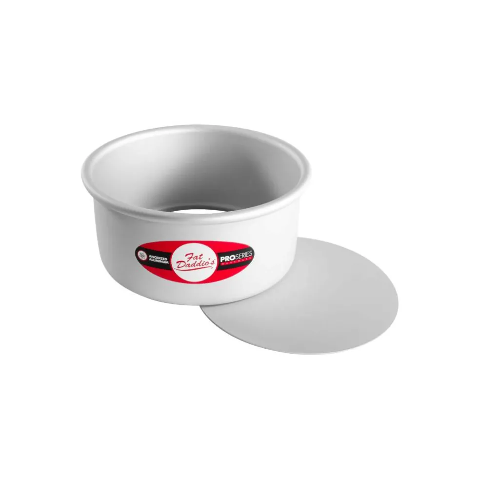 Fat Daddio's® ProSeries 6" x 3" Anodized Aluminum Round Cheesecake Pan