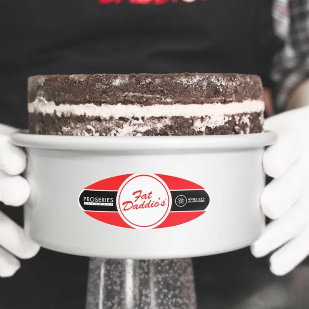 Fat Daddio's® ProSeries 6" x 3" Anodized Aluminum Round Cheesecake Pan