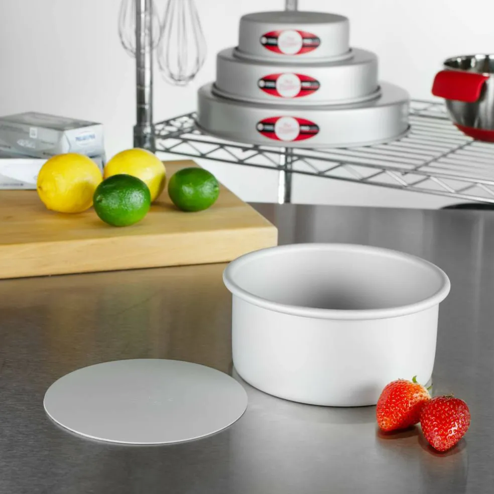 Fat Daddio's® ProSeries 6" x 3" Anodized Aluminum Round Cheesecake Pan