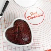 Fat Daddio's® ProSeries 6" x 2" Heart Cake Pan