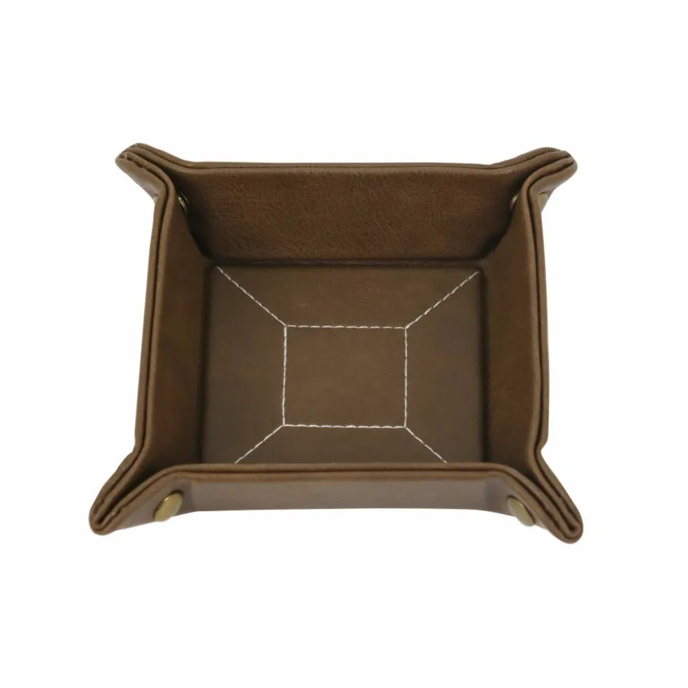 Faux Leather Catchall Tray by Ashland®