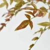40" Faux Nandina Fall Foliage - Green/Burgundy