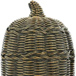 Faux Rattan Pumpkin Tabletop Décor by Ashland®
