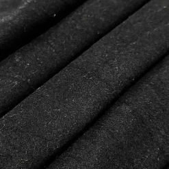Feldman Black Solid Cotton Flannel