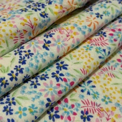 Feldman Multicolor Ditsy Floral Cotton Flannel