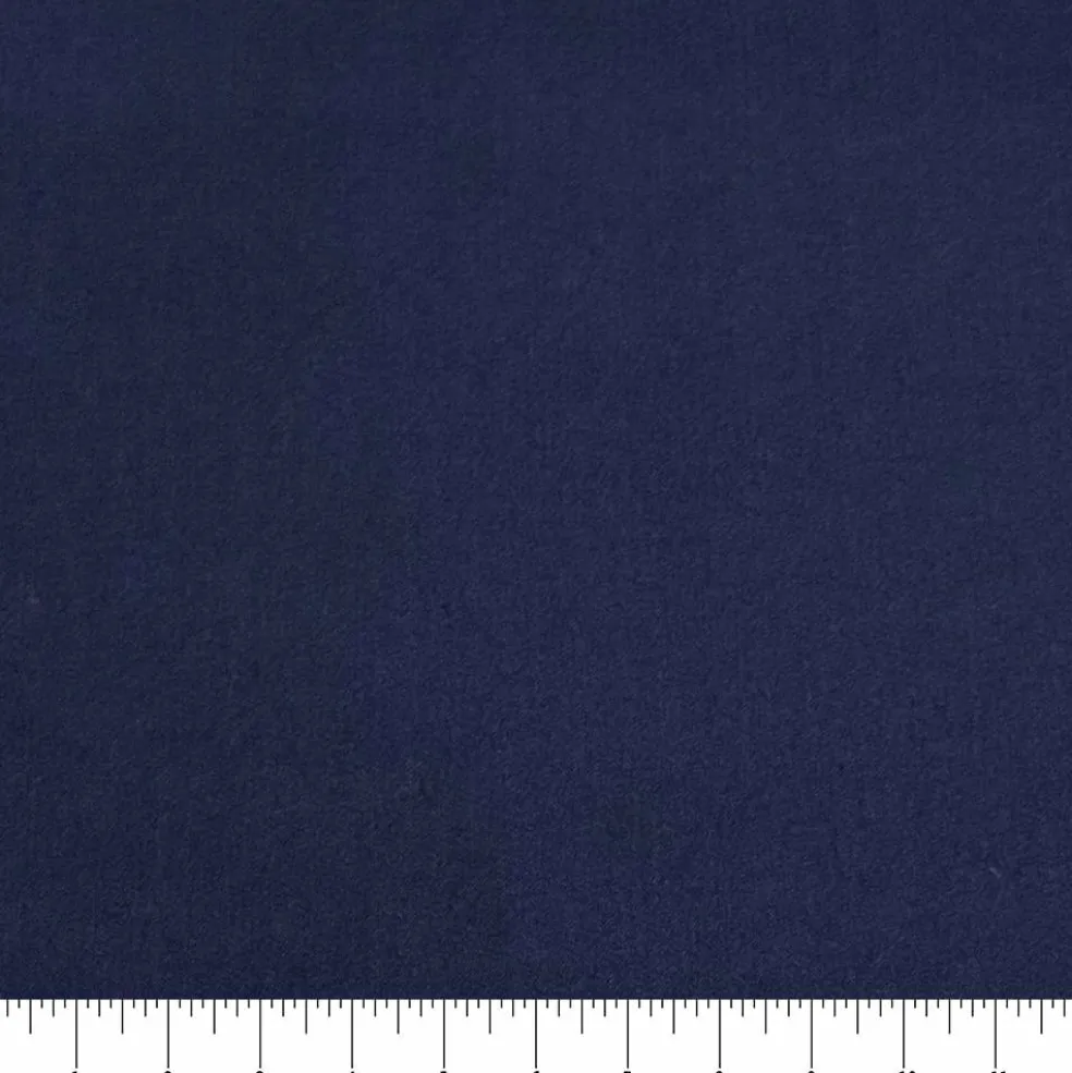 Feldman Navy Blue Broadcloth Fabric