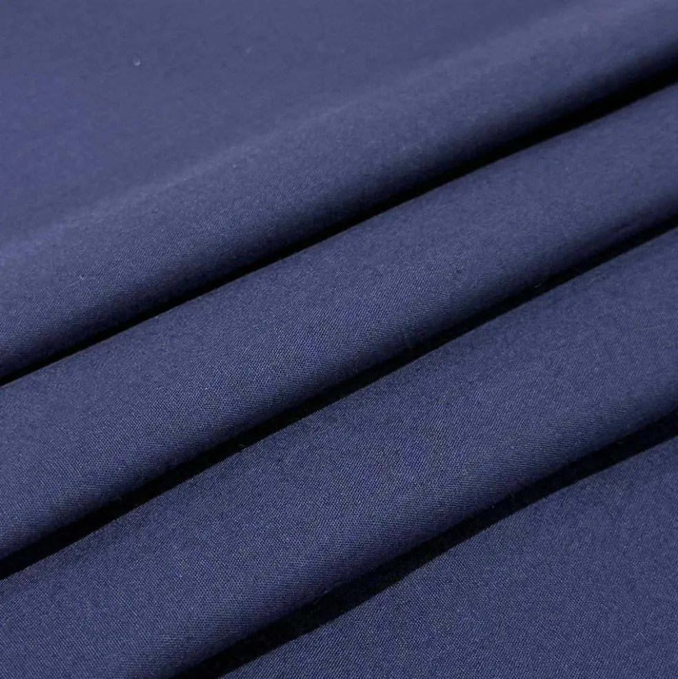Feldman Navy Blue Broadcloth Fabric