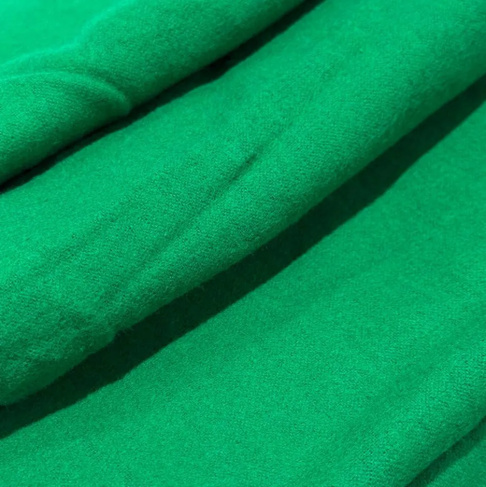 Feldman Solid Yarn-Dyed Cotton Flannel Fabric
