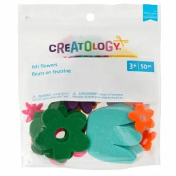 Felt Flowers Scrap Pack, 50ct. by Creatology™