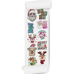 Festive Sparkle: Christmas Faux Sequin DTF Gang Sheets - 22x60