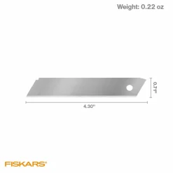 FiskarsĀ® 18mm Snap-Off Utility Blades, 5ct.