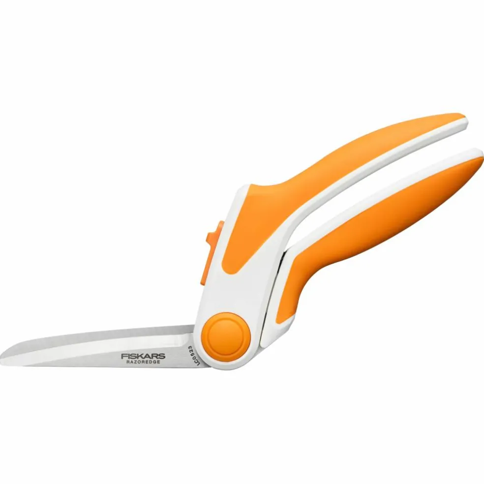 Fiskars® RazorEdge Easy Action™ Fabric Shears for Tabletop Cutting, 8"
