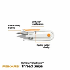 Fiskars® Ultrasharp Thread Snips
